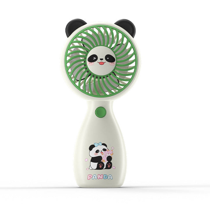 Ladies Wearable Hand Fan with Cute Panda Design Kalsten