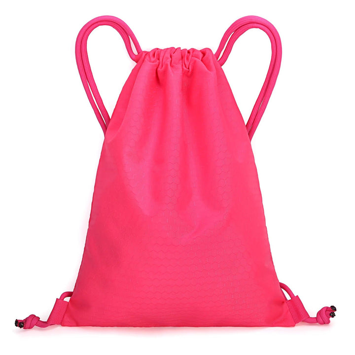 Honeycomb Texture Drawstring Backpack Kalsten