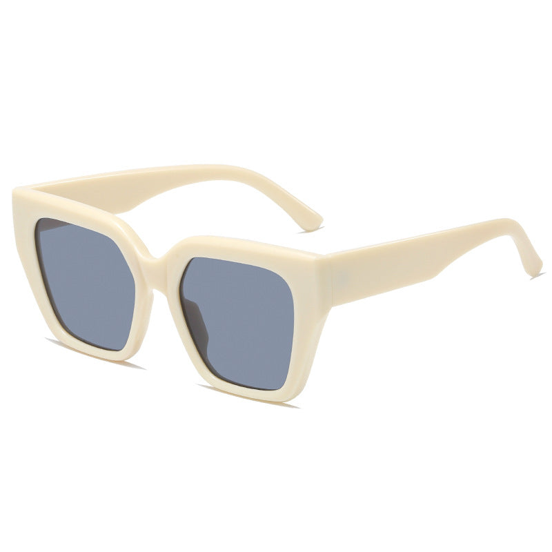 Women's Fashion Oversized Sunglasses with Animal Print Kalsten