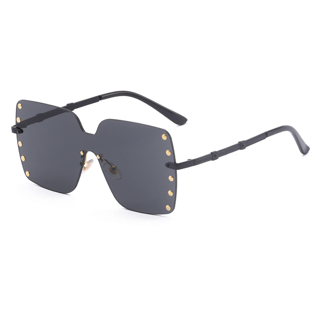 Women's oversized sunglasses with fashionable frame Kalsten