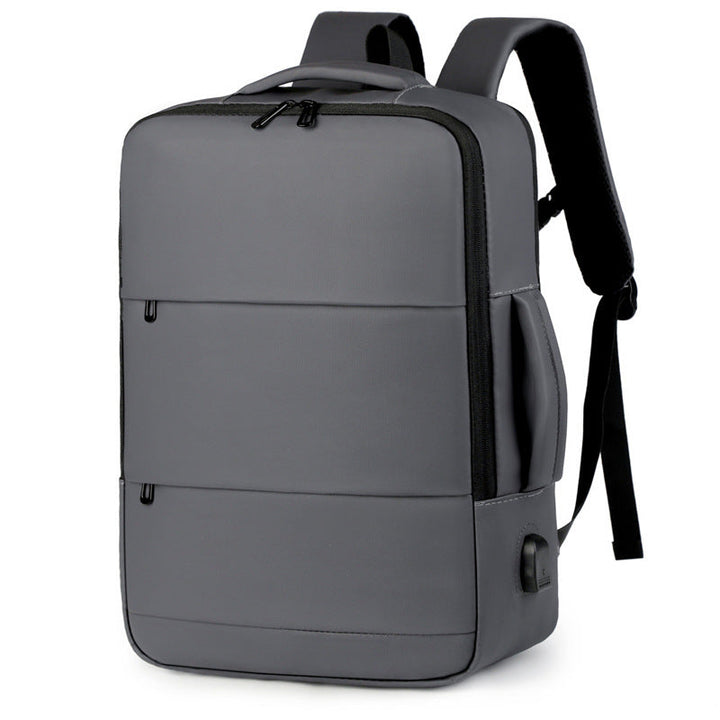 More modern laptop backpack with practical USB connection and innovative compartment system Kalsten