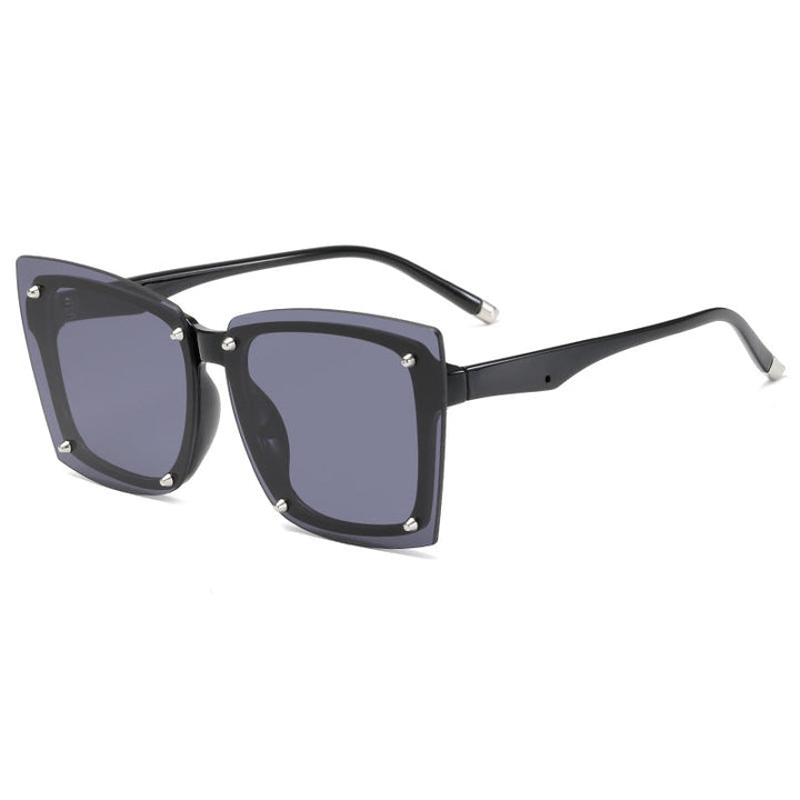 Women's statement sunglasses with stylish square frame and fashionable accents Kalsten