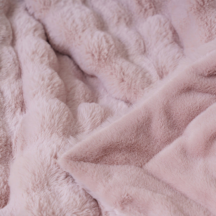 Women cozy and luxurious blanket Kalsten