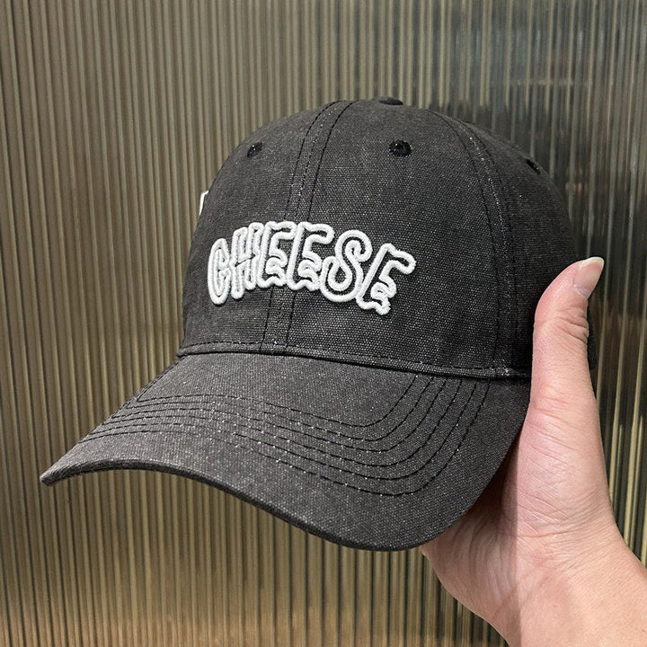 Unisex Embroidered Cotton Twill Cap Kalsten