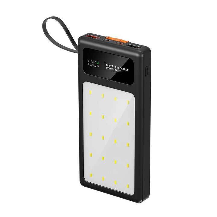 Wearable power bank with super fast charging function and digital charge level display Kalsten