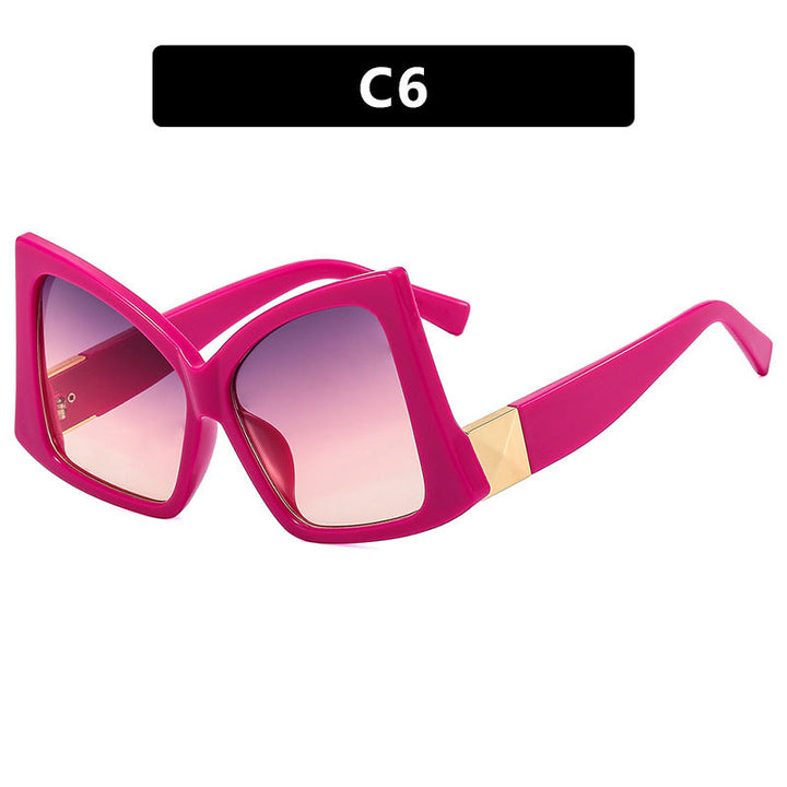 Women's oversized sunglasses with elegant square frame and protective UV protection Kalsten