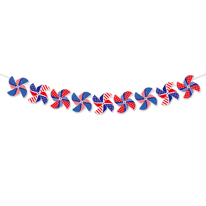Unisex nan multi-layered fan garland made of paper for party and window decoration Kalsten