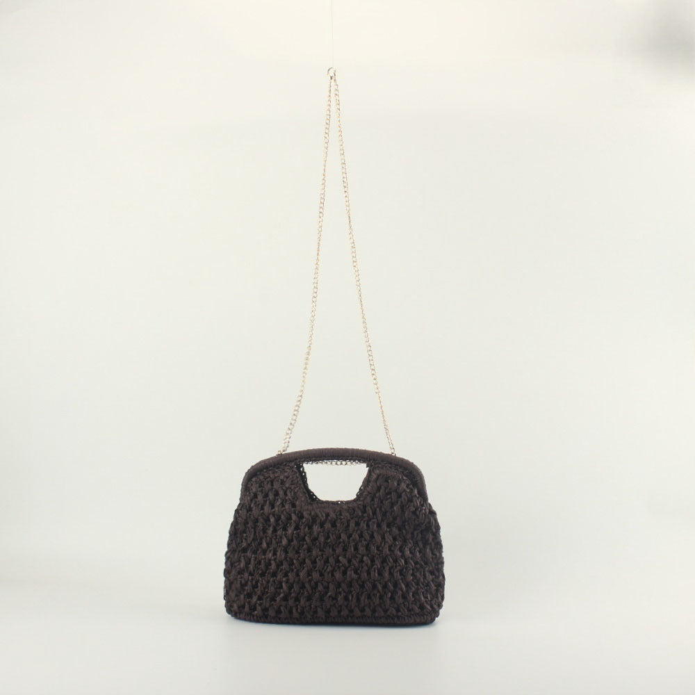 Fine handbag with metallic chain Kalsten