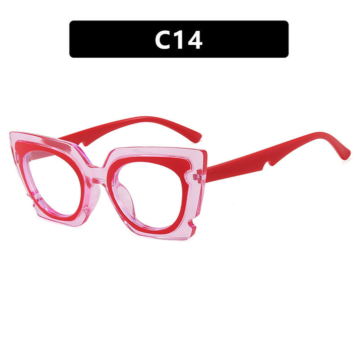 Women's oversized sunglasses with extravagant frame and UV protection Kalsten