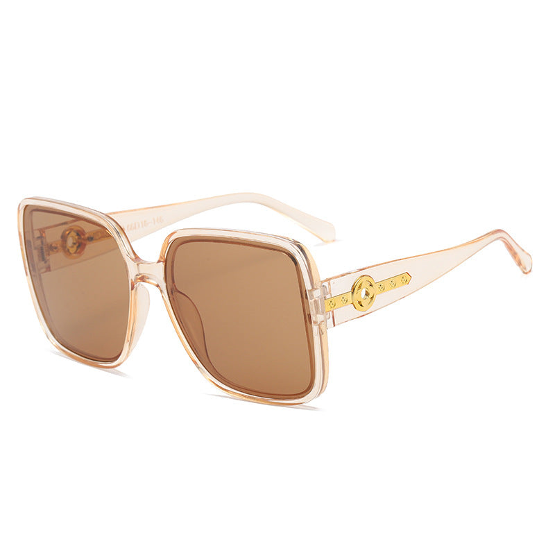 Women's fashionable square sunglasses with luxurious details Kalsten