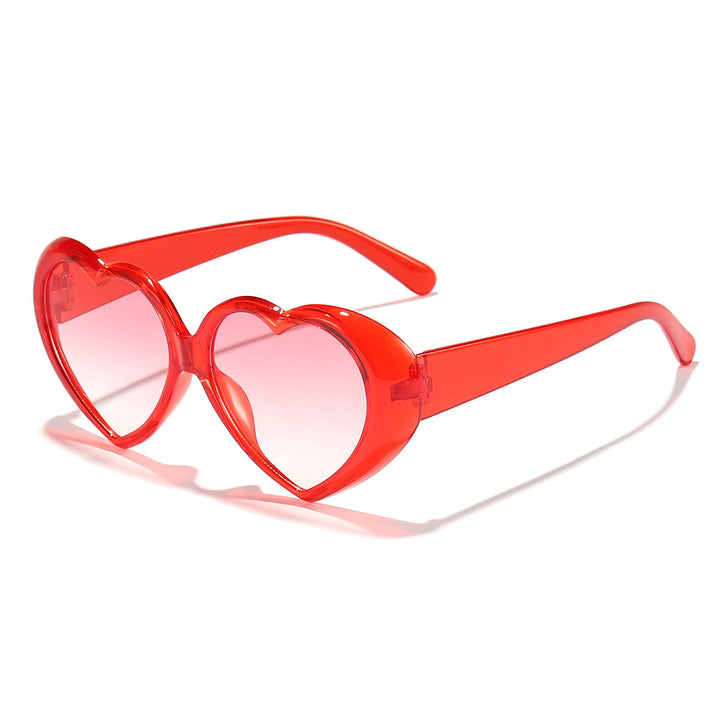 Women's Heart-Shaped Sunglasses with UV Protection and Stylish Frame Kalsten