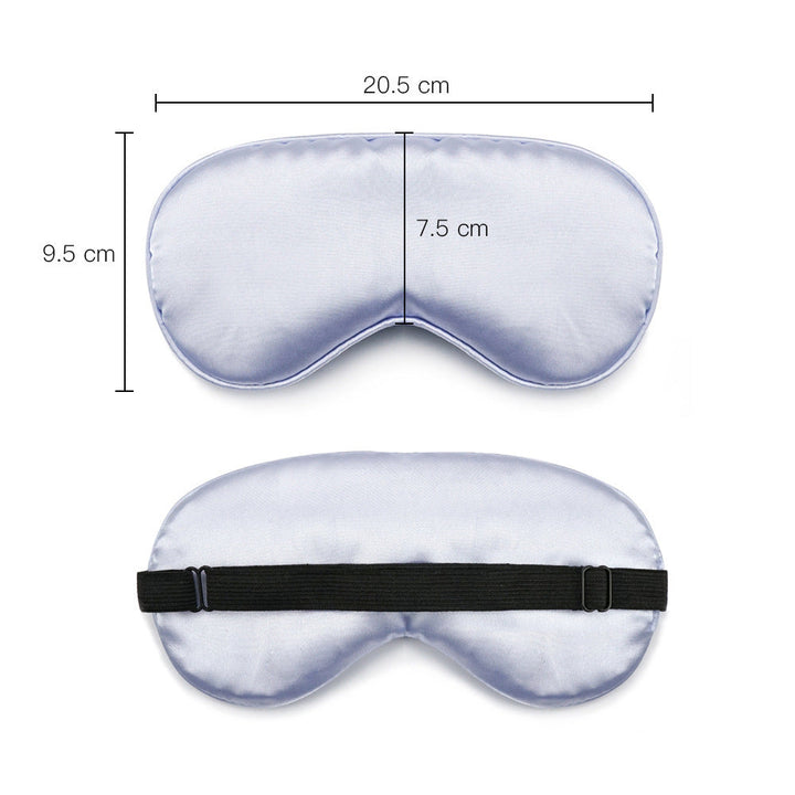 Unisex nan luxurious satin sleep mask with anatomical contour and adjustable elastic band Kalsten