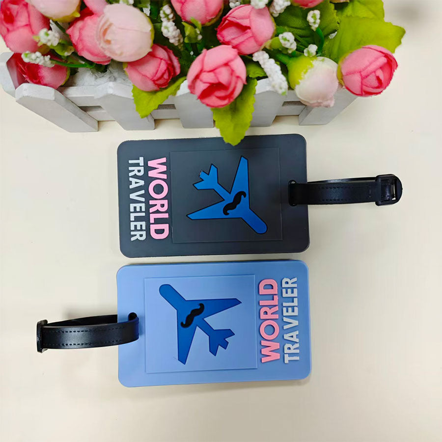 Unisex Luggage Tag with Unique Airplane Design Kalsten