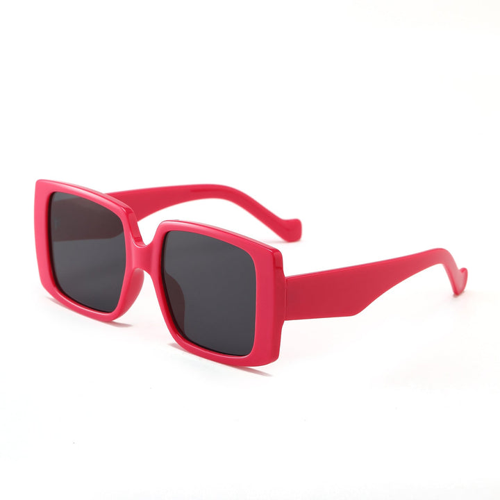 Women's modern square sunglasses with mirrored lenses Kalsten