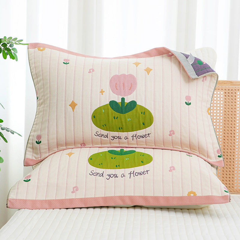 Women Decorative Pillow with Cheerful Design Kalsten