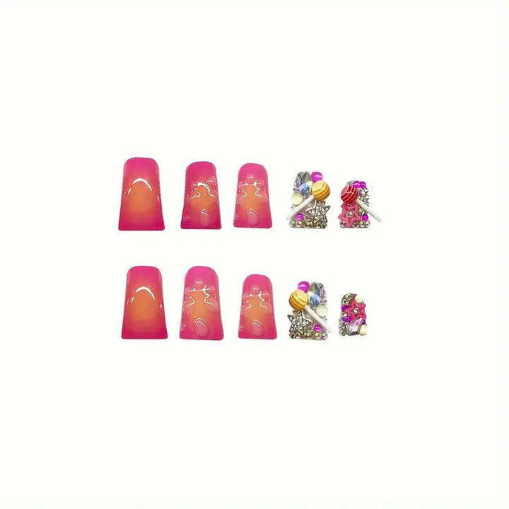 Artistic Glam Nail Extensions Kalsten