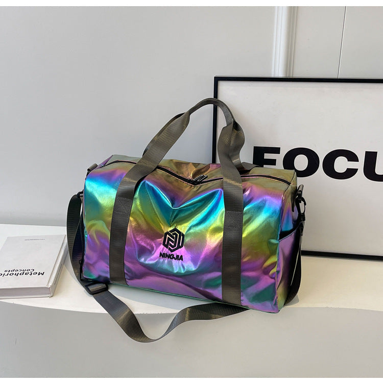 Versatile Shimmering Travel Duffel Bag