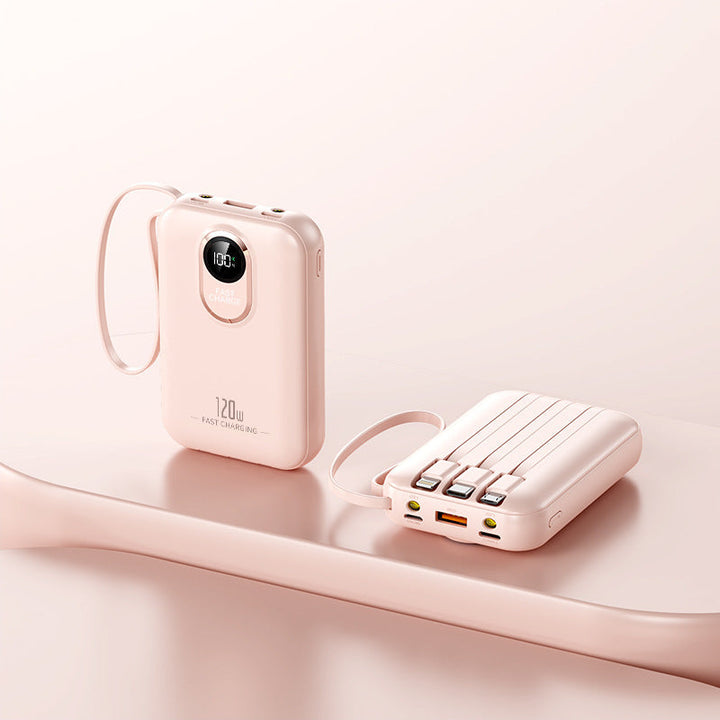 Portable power bank with fast charging function and digital charge level indicator Kalsten