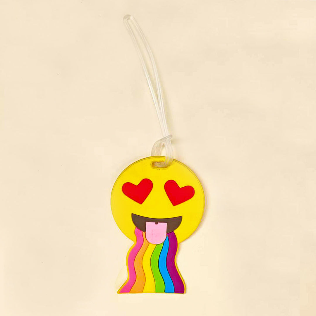 Unisex Luggage Tag in Emoji Design Kalsten