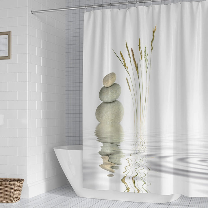 Artistic Floral Shower Curtain Kalsten