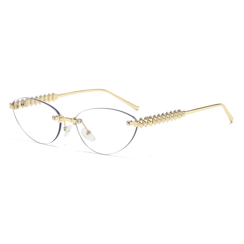 Women’s fashionable glasses with pointed accents Kalsten