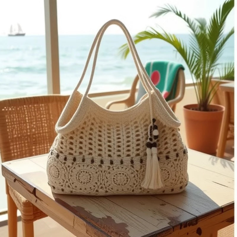 Handmade Crocheted Shoulder Bag Kalsten