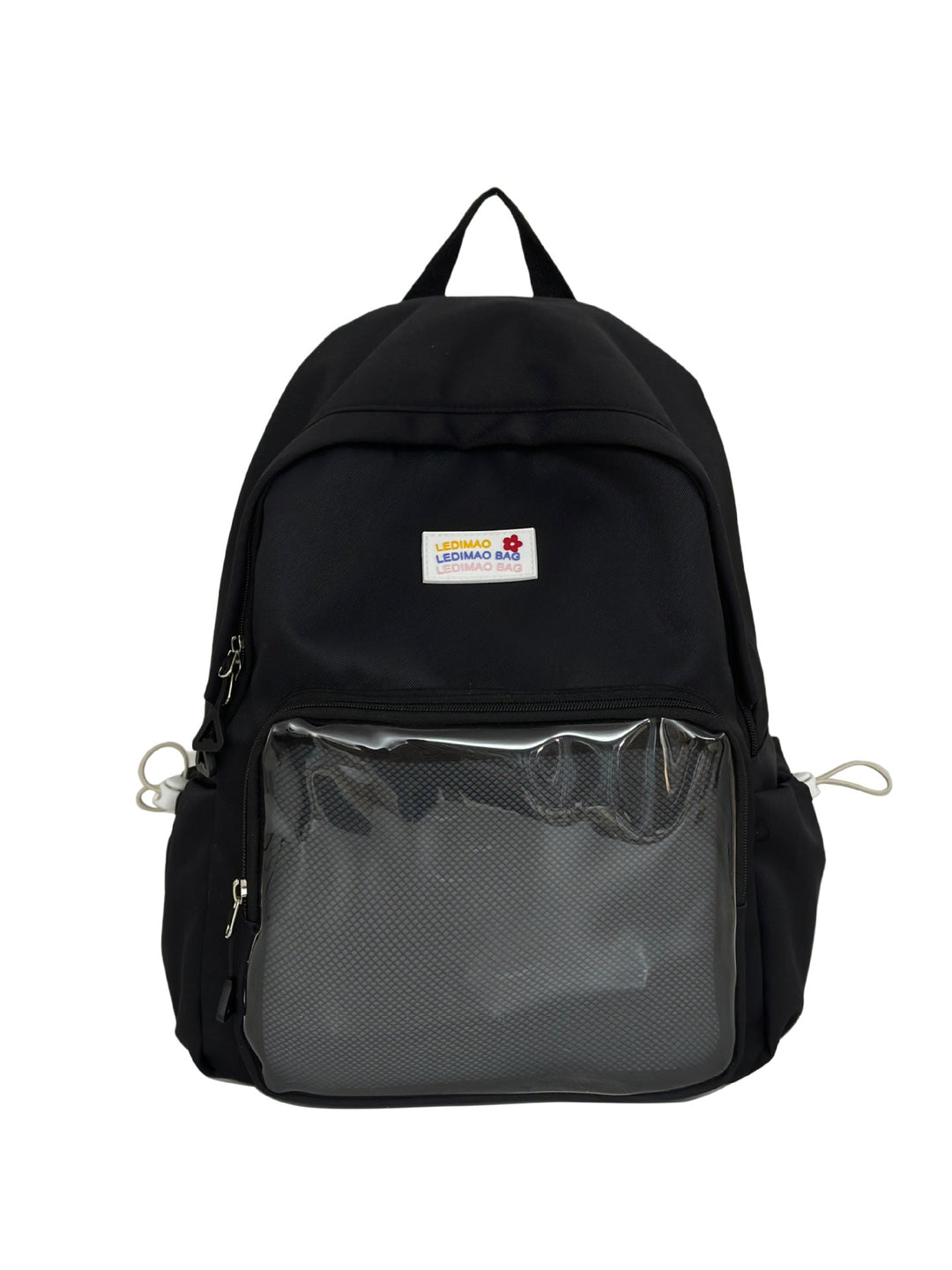 Multi-Functional Transparent Panel School Backpack