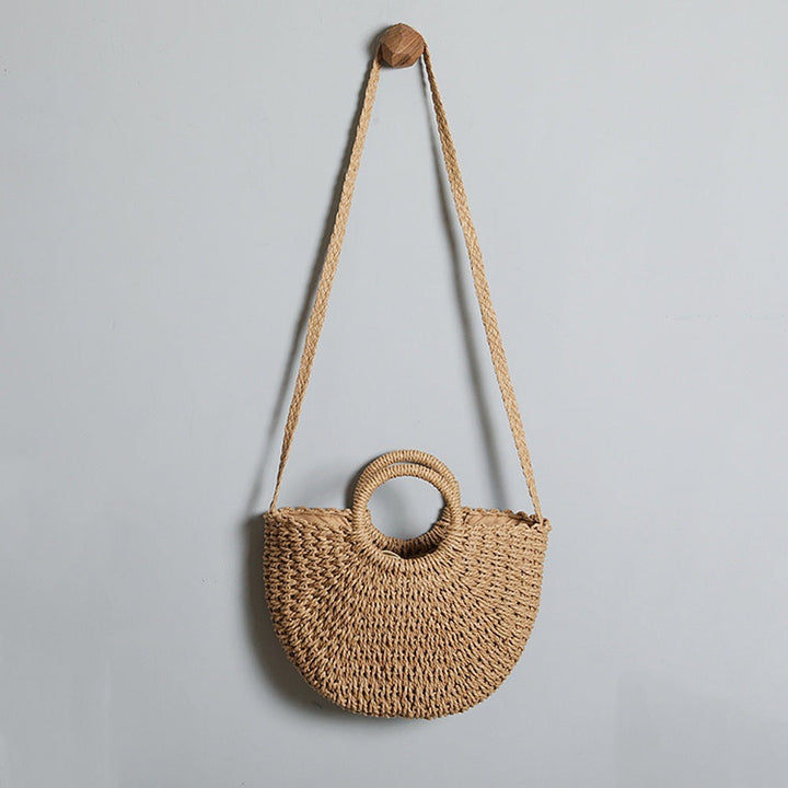 Handcrafted straw bag Kalsten