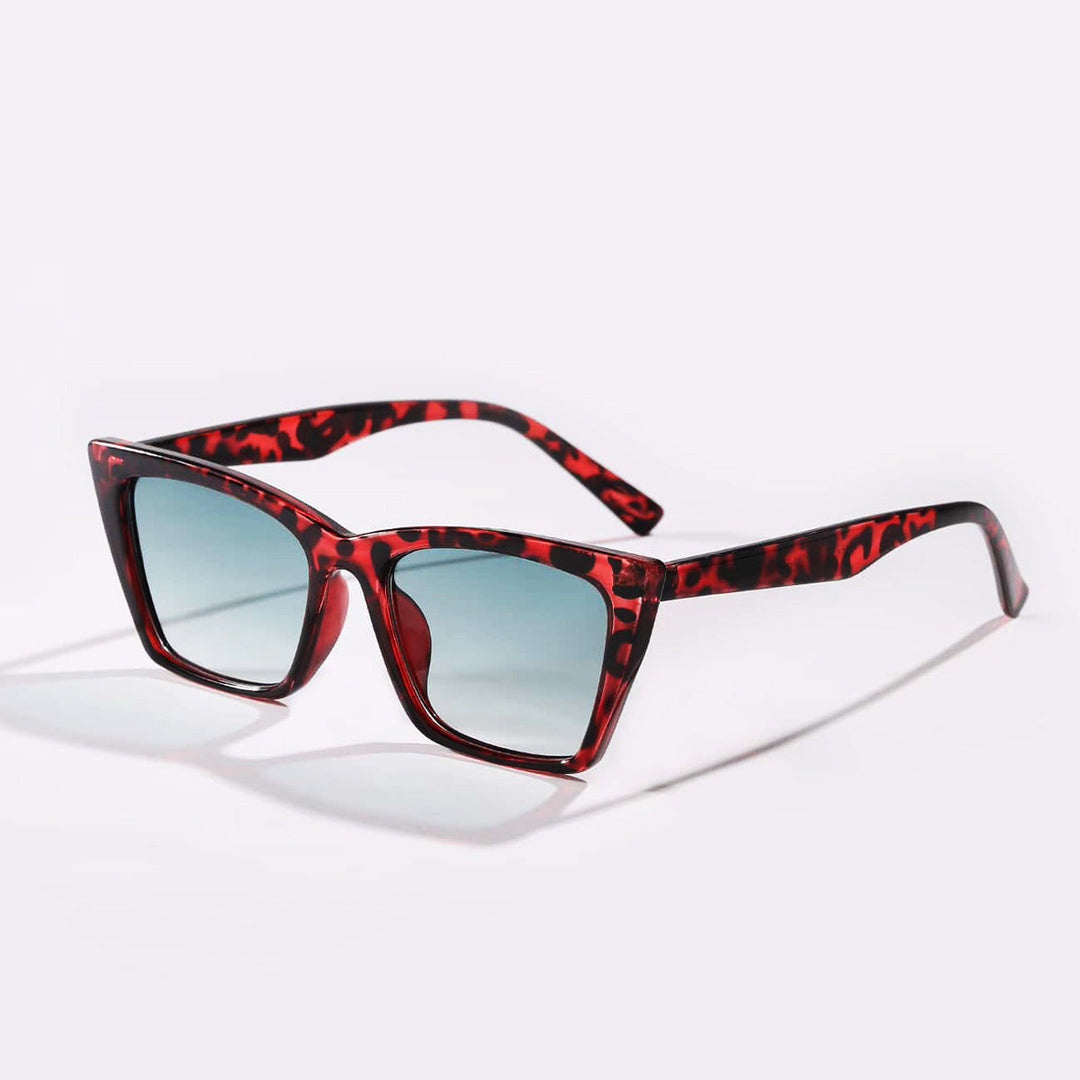 Ladies Cat-Eye Sunglasses with Unique Angular Frame Kalsten