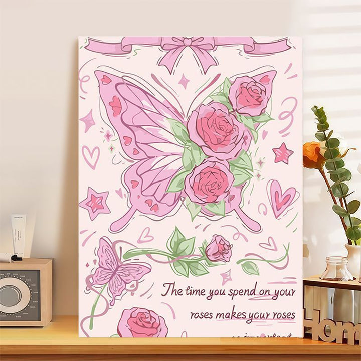Decorative Butterfly-Themed Canvas Art Kalsten