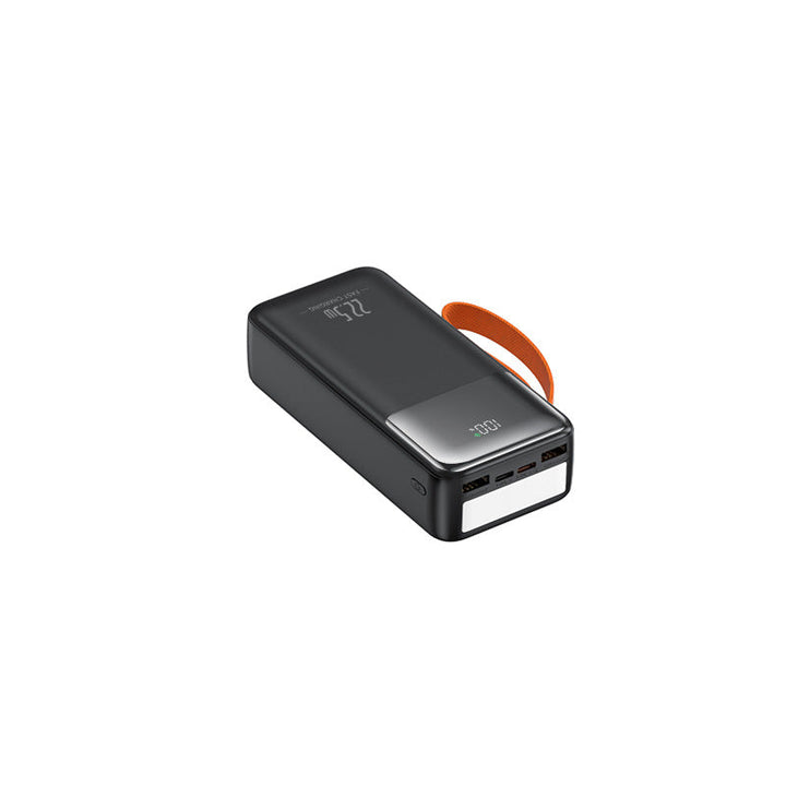 Portable power bank with integrated cable management and fast charging function Kalsten