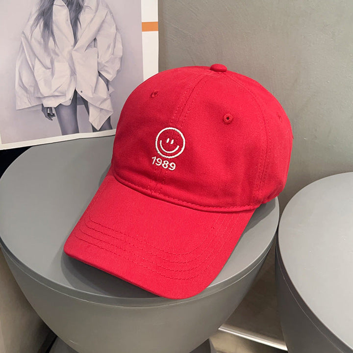 Men's Casual Smiley Embroidered Baseball Cap Kalsten