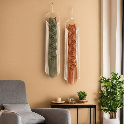 Artistic Macrame Wall Tapestry Acalora