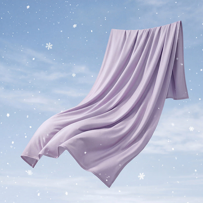 Unisex nan thermoregulating cashmere look cuddly blanket made of microfiber extra large Kalsten