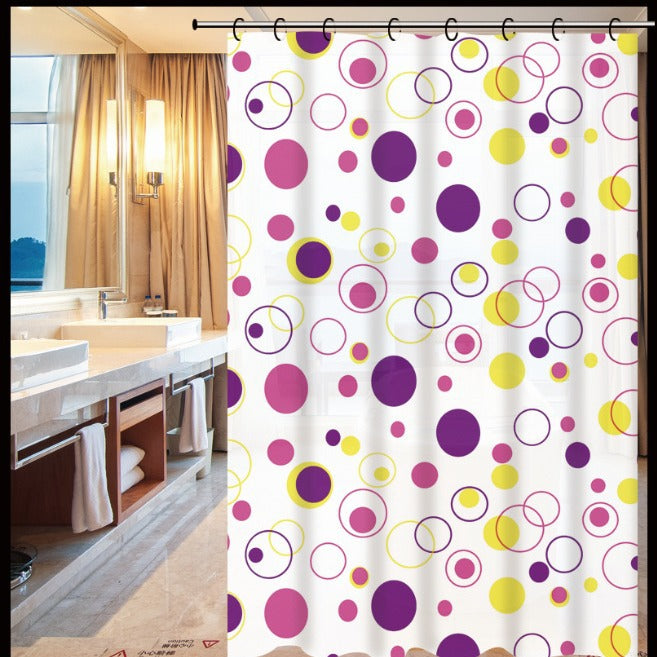 Elegant Floral Shower Curtain Kalsten