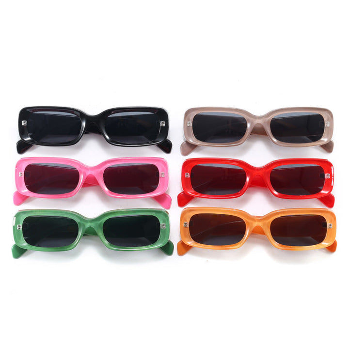 Women's stylish designer sunglasses with fashionable, rectangular frame Kalsten