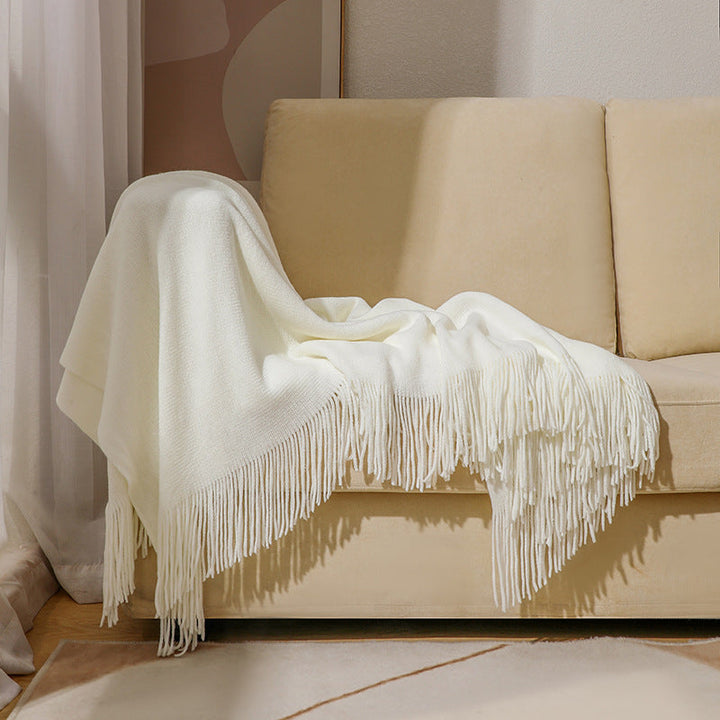 Premium Soft Wool Throw Kalsten