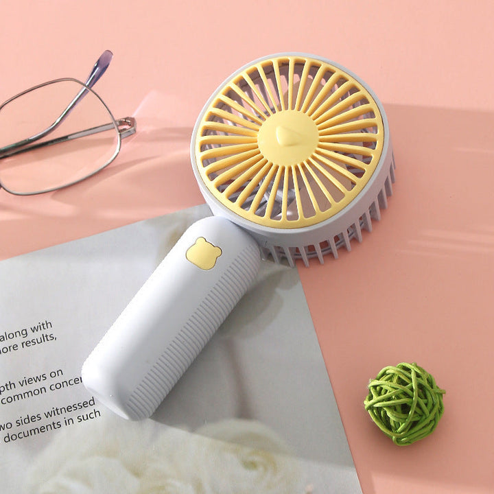 Women Portable Hand Fan with Ergonomic Grip and Powerful Battery Kalsten