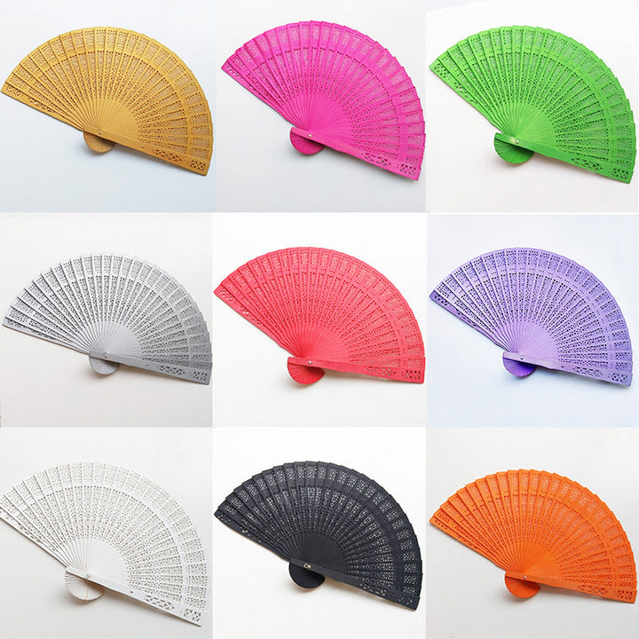 Women's handcrafted fan Kalsten