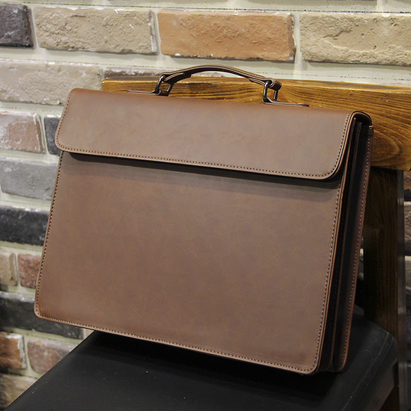 Briefcase Made of High-Quality Synthetic Leather Kalsten