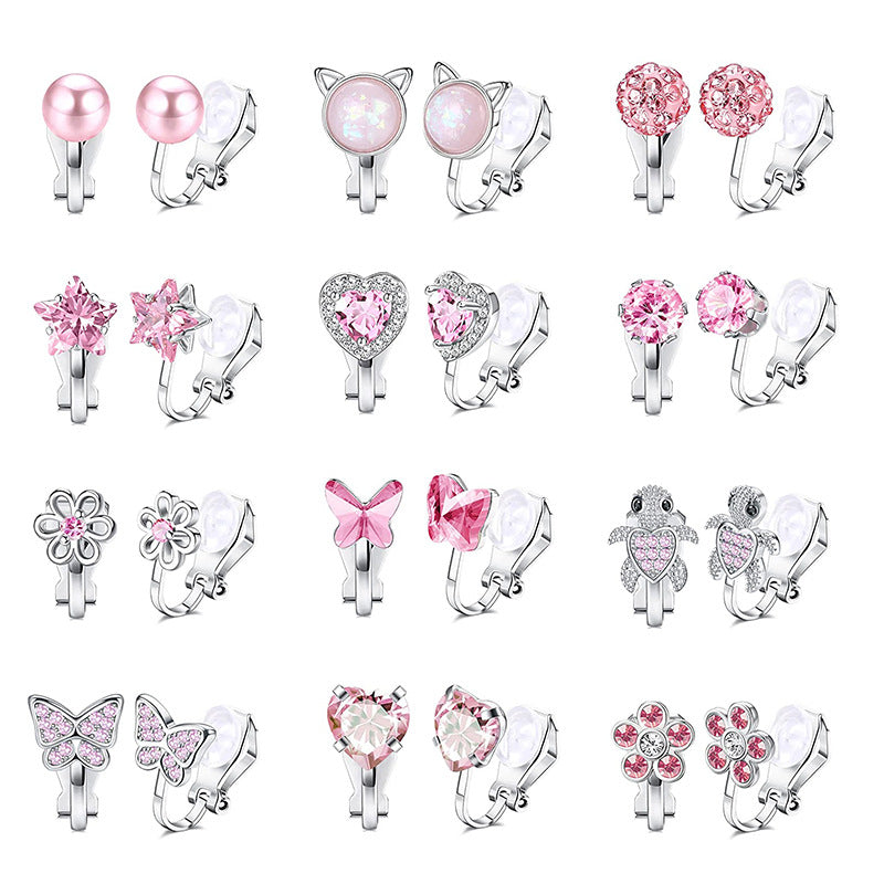 Charming Clip-On Earrings Set Kalsten
