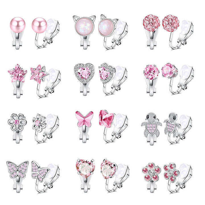 Charming Clip-On Earrings Set Kalsten