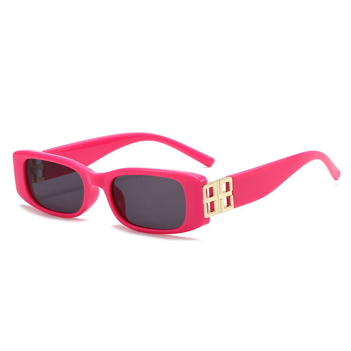 Ladies' fashionable sunglasses with luxurious gold-colored accent Kalsten