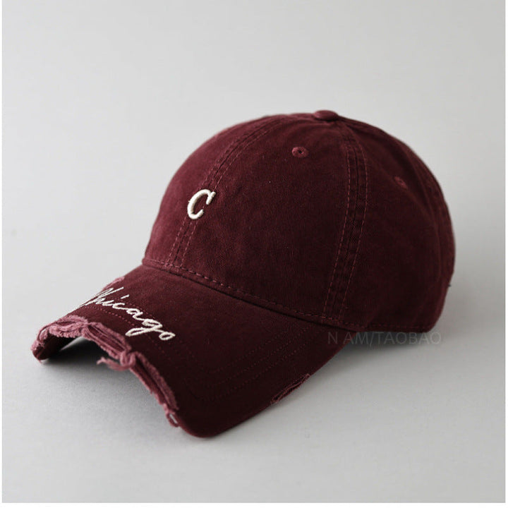 Women's Distressed Cotton Baseball Cap Kalsten 1784083462