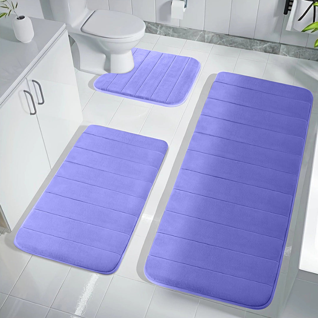 Soft Comfort Absorbent Bath Mat Set Kalsten