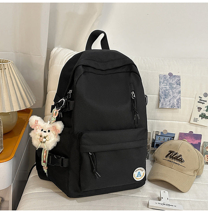 Minimalist Multi-Pocket School Backpack