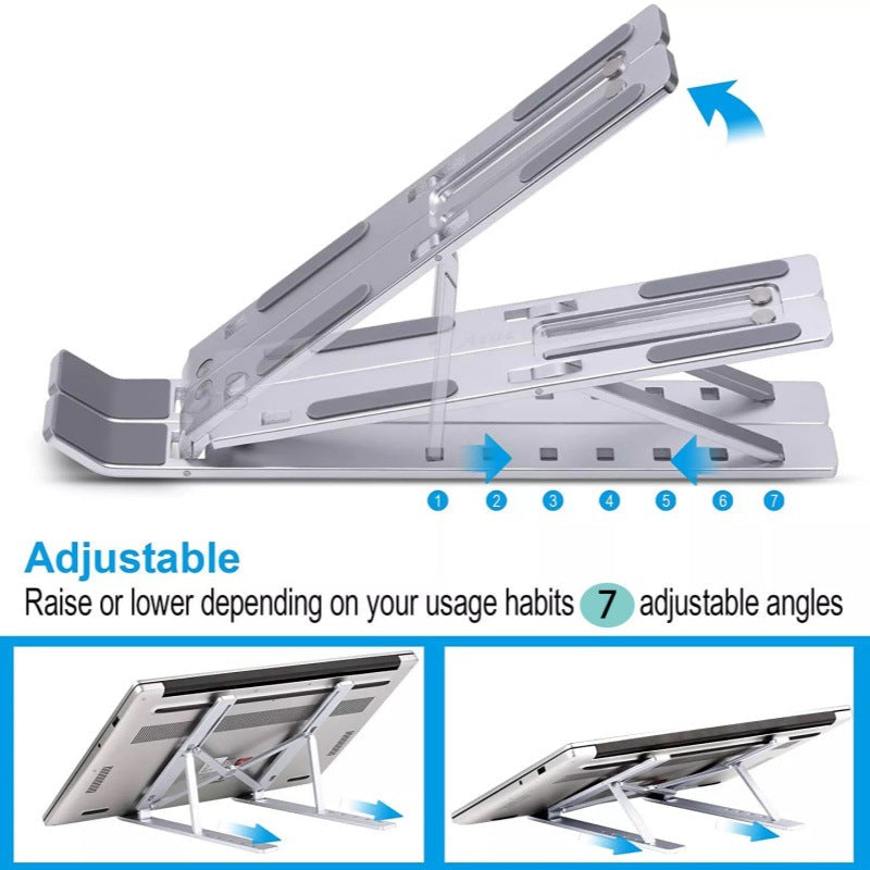 Unisex Height Adjustable Laptop Stand with Stable Construction Kalsten