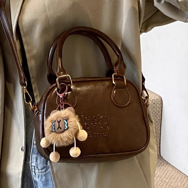 Sleek Structured Mini Shoulder Bag Acalora