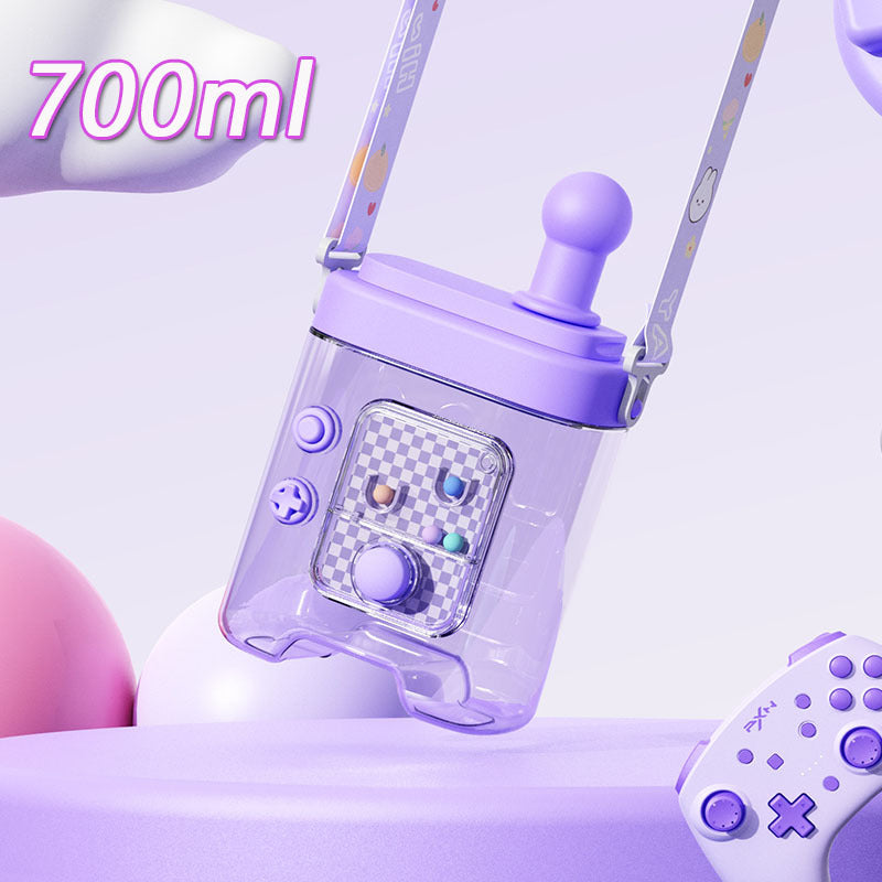 Women’s creative water bottle with removable shoulder strap Kalsten