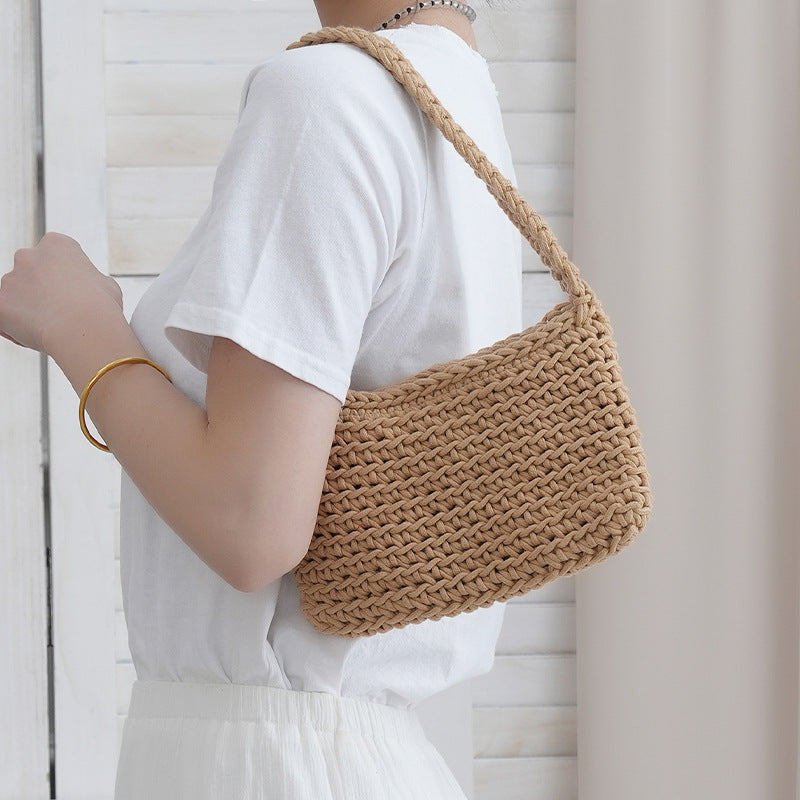 Handmade Shopping Bag Made of High-Quality Cotton Kalsten